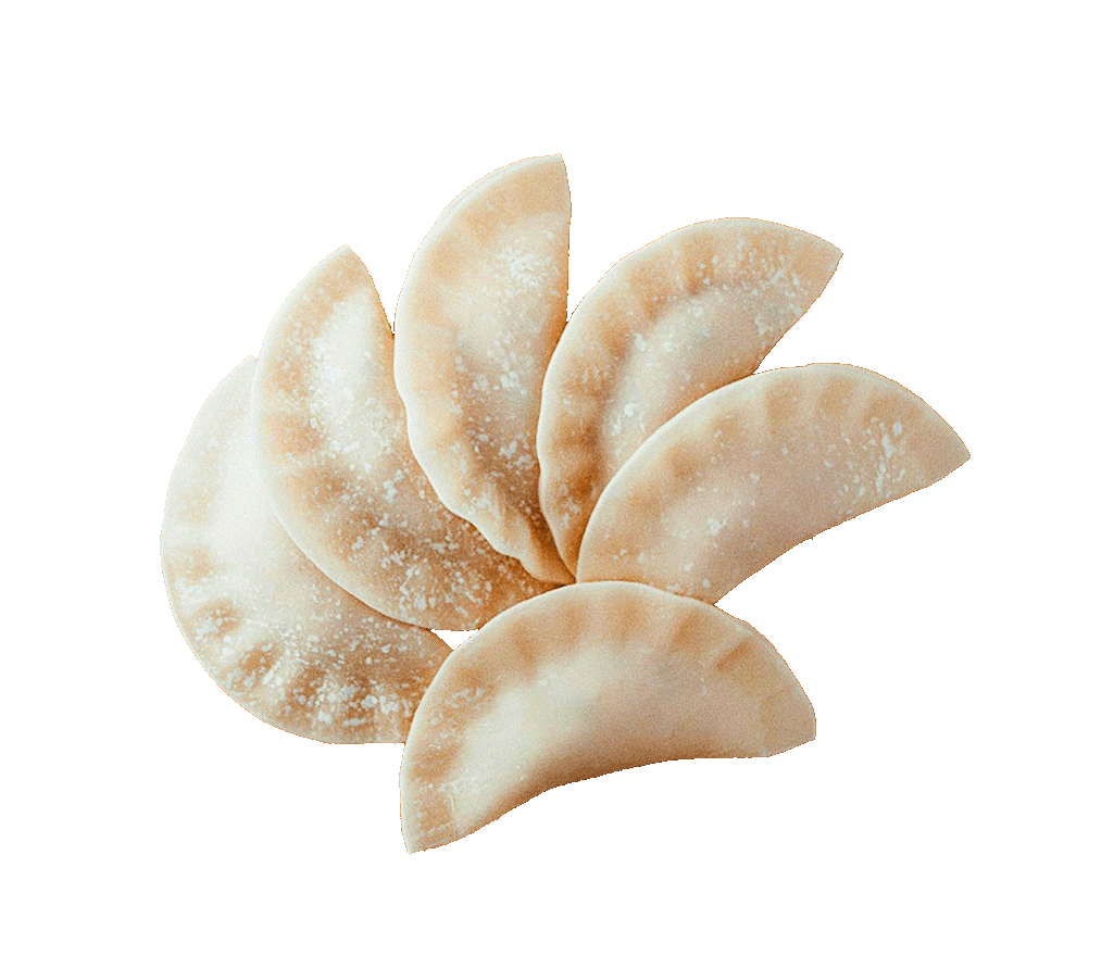 Pierogi Teigtaschen Ravioli roh Pierogi roh